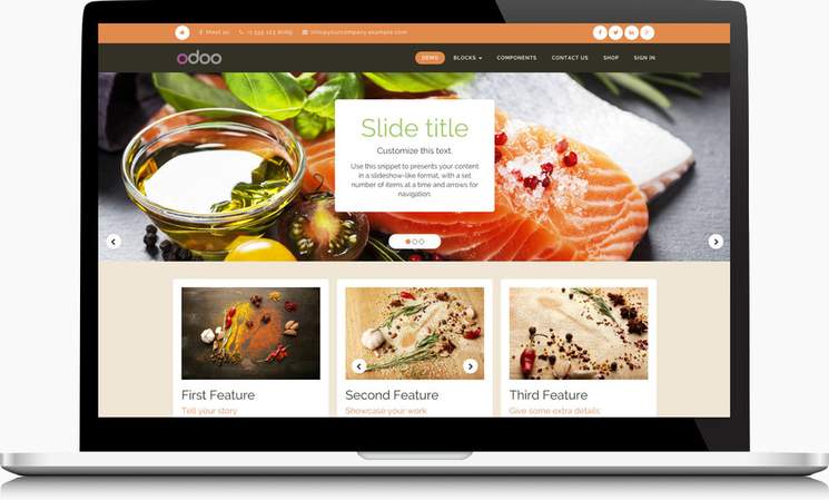 build a branded website
