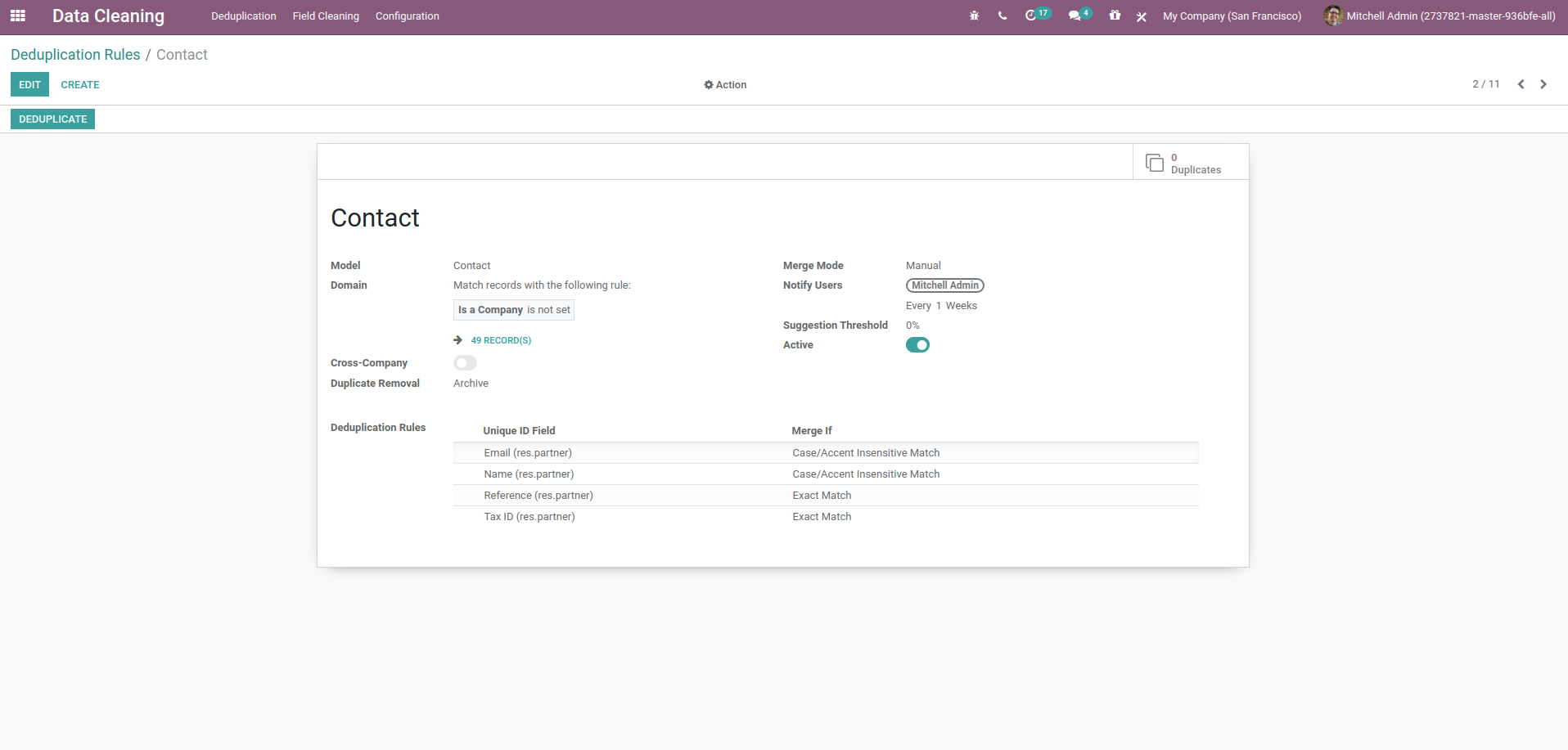 Odoo • Image and Text