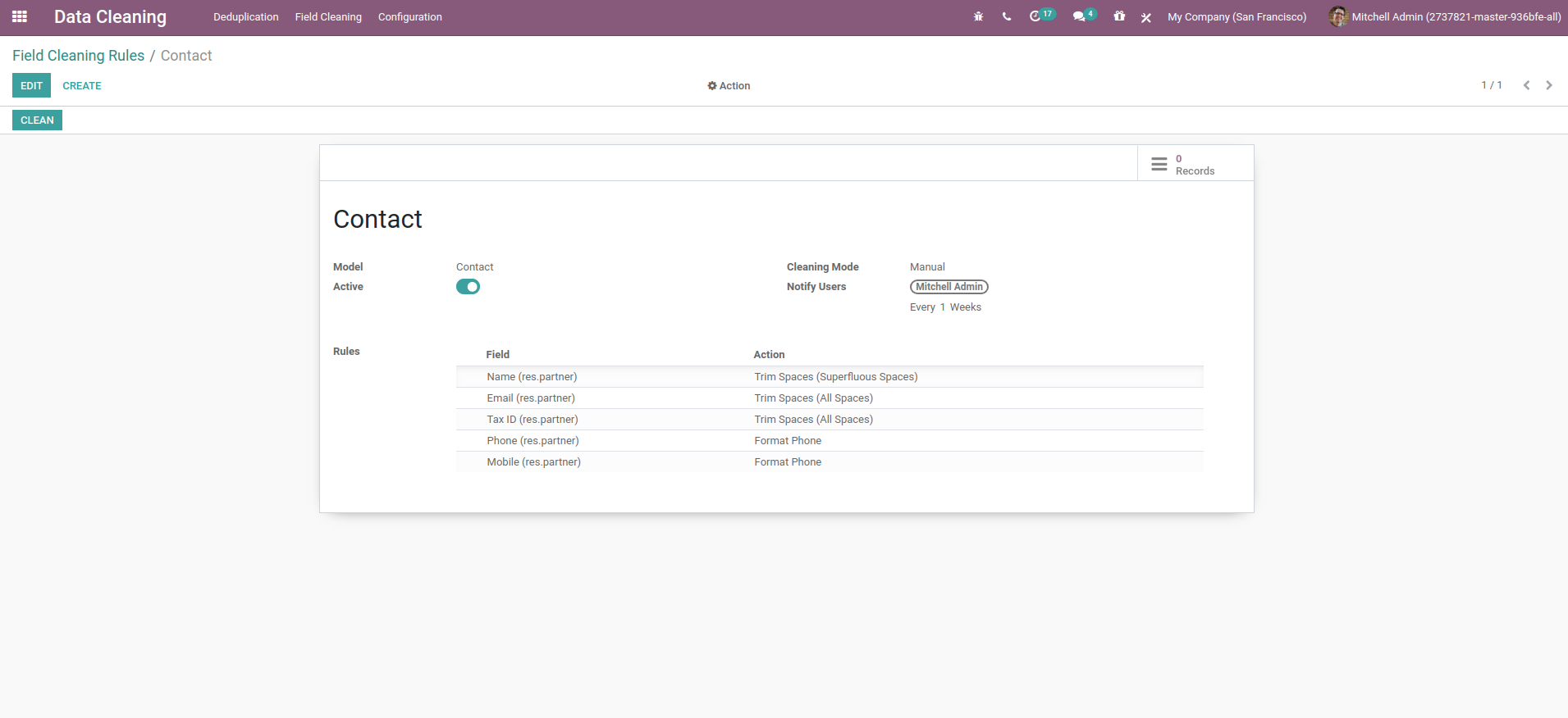 Odoo • Image and Text