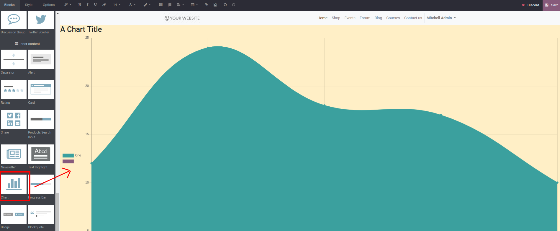 Odoo • Image and Text